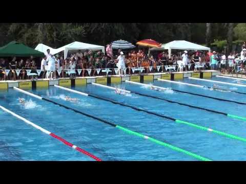 (10/07/11) Nacional escolar. 100 espalda fem. Final "B"
