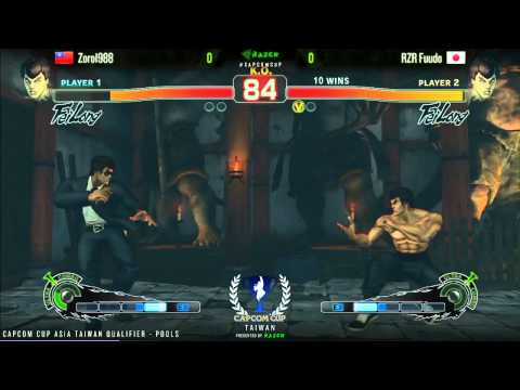 20131026 CAPCOM CUP TAIWAN Zoro1988 vs RZR Fuudo
