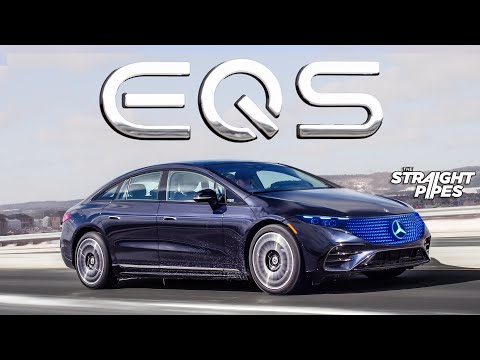 The 2022 Mercedes EQS is a $150,000 Tech OVERLOAD