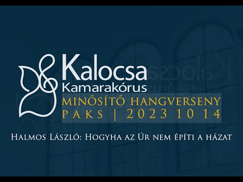 Halmos László: Hogyha az Úr nem építi a házat