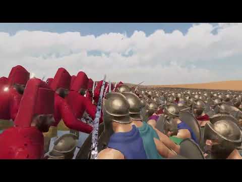 10000 Ottoman Infantry Vs 10000  Spartans - UEBS2 - Ultimate Epic Battle Simulator 2