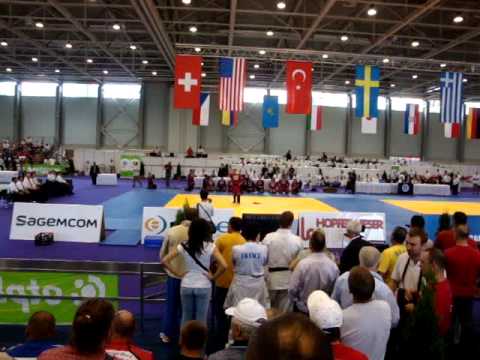 Zeremonie - Part 3 - Judo  Veteranen  WM  2010  Budapest