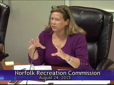 Norfolk Recreation Commission Meeting - August 24, 2015