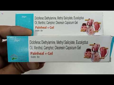 Diclofenac diethylamine, methyl salicylate , menthol , gel, ...