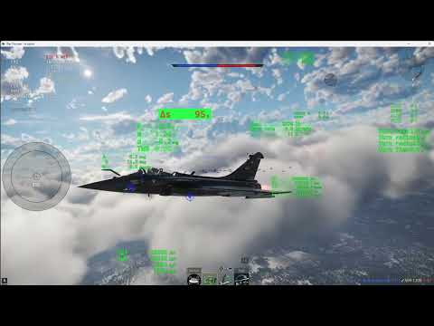 Dragged Into 2v1 Dogfight (Rafale CF-3 vs Su-30sm & EF-2000)