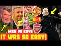 Roy Keane ANGRY REACTION+MOTD HAILS Arsenal 1-0 WIN vs Man United
