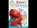 Elmo S Thinking About Sleep Bath Time And Getting Dressed 2006 VHS Rip