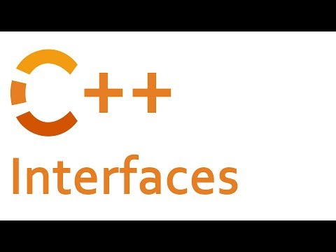Interfaces in C Pure Virtual Functions