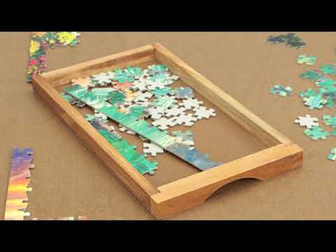 Jumbl 1500 Piece Puzzle Board, 27” x 35” Jigsaw Puzzle Table W