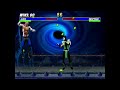 Ultimate Mortal Kombat 3 Plus Beta 2 Blue Jax Ultimate Difficult No Continues