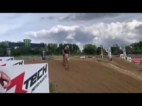 Arminas Jasikonis big crash in MXGP lombardia,Italy 2020