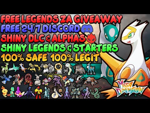 ✨FREE DLC Pokémon Legends Z-A Shiny Mega Dimension Giveaways |PLZA✨