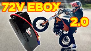 How Much Power Can Uranus Handle? Testing the Powerful Lithium 72v Upgrade for the Ebox 2.0!