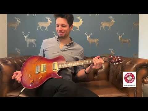 2004 PRS Singlecut Trem 10 Top   Dark Cherry Sunburst - Aynsley Lister for Jordan Guitars