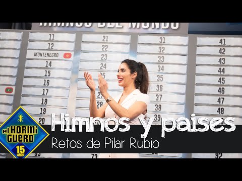 ¿De qué país es cada himno? Pilar Rubio presume de oído - El Hormiguero