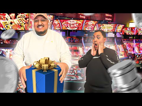 150 € dans une machine a piece d’une fête foraine géante