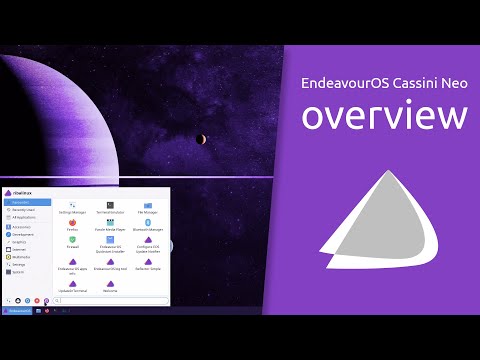 EndeavourOS Cassini Neo overview | A terminal-centric distro with a vibrant and friendly community.