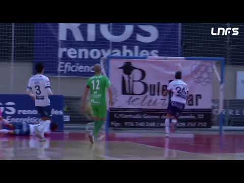 Gol Dani Saldise (1-2) Ríos Renovables Zaragoza - Osasuna Magna. J4, 1Div