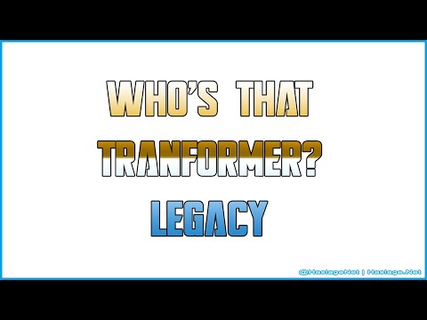 Who's That Transformer? Legacy #Shorts