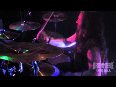 XAOZ@Silentium Est Auerum live at Covenant Festival-Cracow-Poland 2013(Drum Cam)