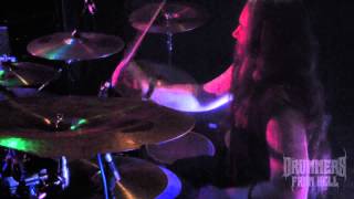 XAOZ@Silentium Est Auerum live at Covenant Festival-Cracow-Poland 2013(Drum Cam)