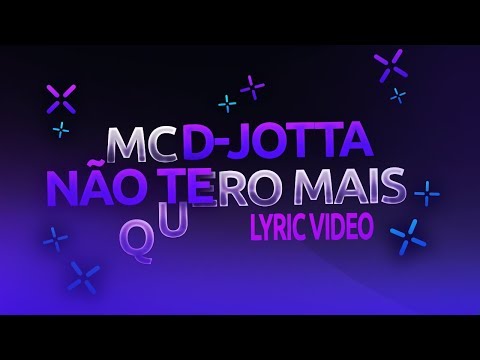 MC D-Jotta - Não te quero mais (Lyric Vídeo)(BASS BOSS HEADPHONE) WendellSiilva