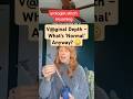 What Is The Average Depth Of The V Gina
