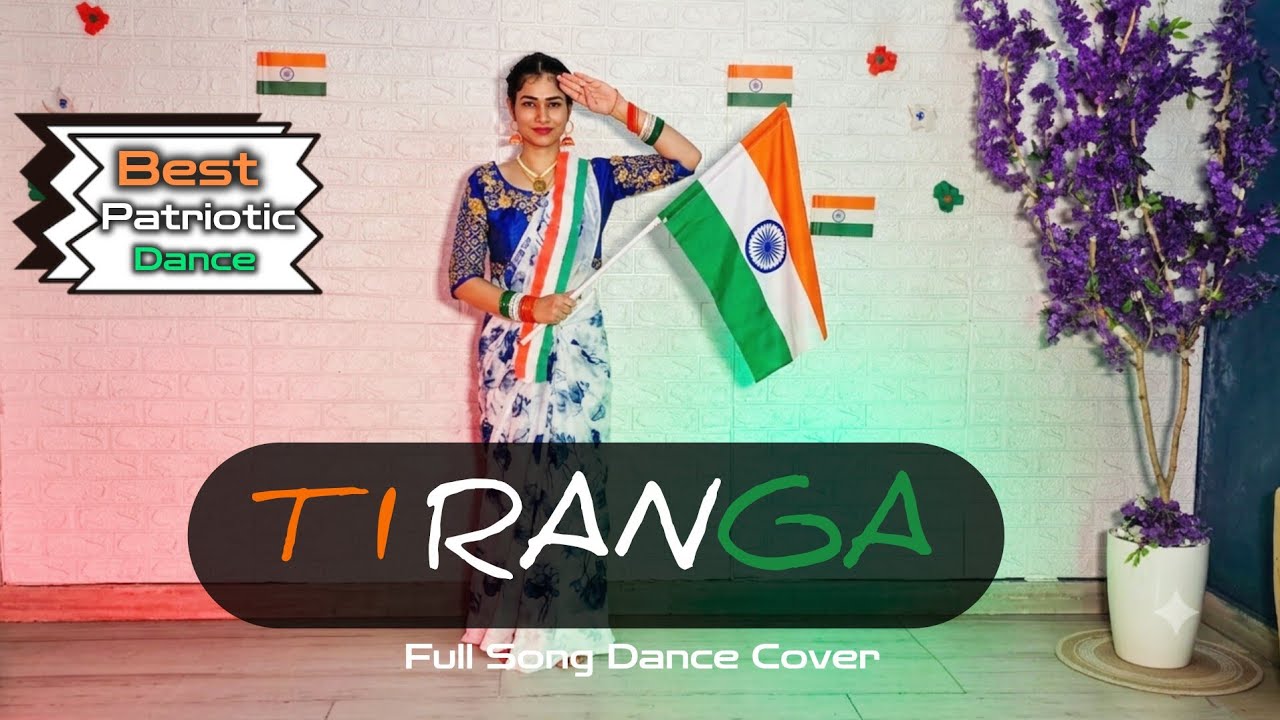 TIRANGA 🇮🇳 Full Song Dance | Yodha | Best Patriotic Dance  | Independence Day Special | Easy steps