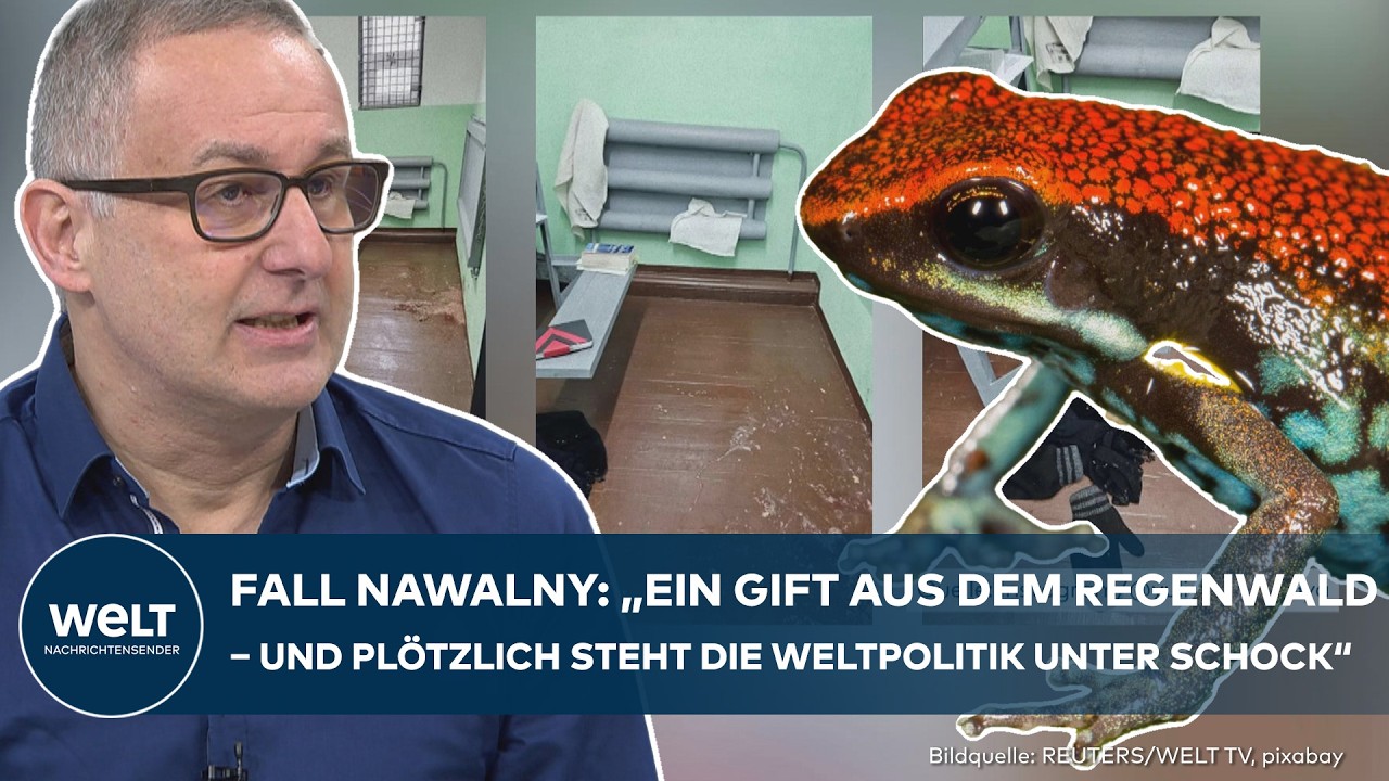 NAWALNY-MORD: Tödliches Frosch-Gift! Experte erklärt die dramatische Wirkung im Körper!