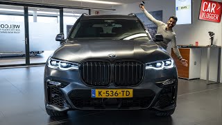 INSIDE the NEW BMW X7 M50i Dark Shadow Edition 2021 | Interior Exterior DETAILS w/ Revs