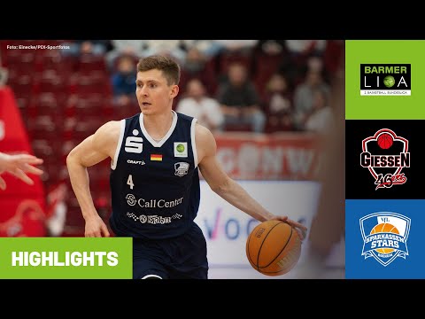 ProA: GIESSEN 46ers vs. VfL SparkassenStars Bochum | Highlights