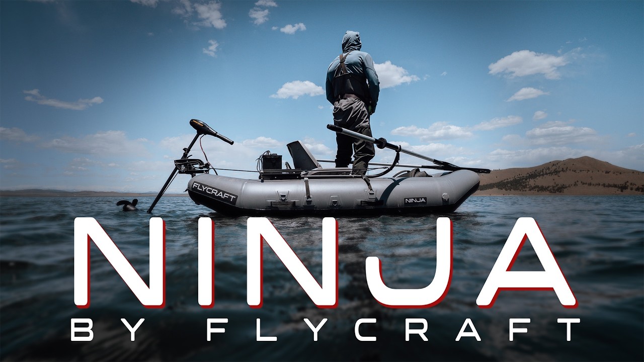 Virtual Tour: The Ninja One Man Fishing Boat–The Ultimate Motor-Ready Inflatable Boat from FLYCRAFT