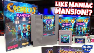 Cronela's Mansion - NEW Game Boy & NES Game Is Like Maniac Mansion & IS AWESOME!! 😎