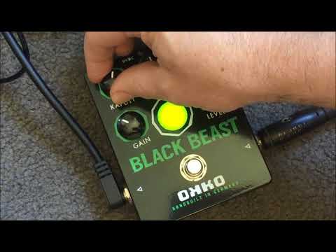 Okko Black Beast fuzz pedal with the mysterious KAPUTT function