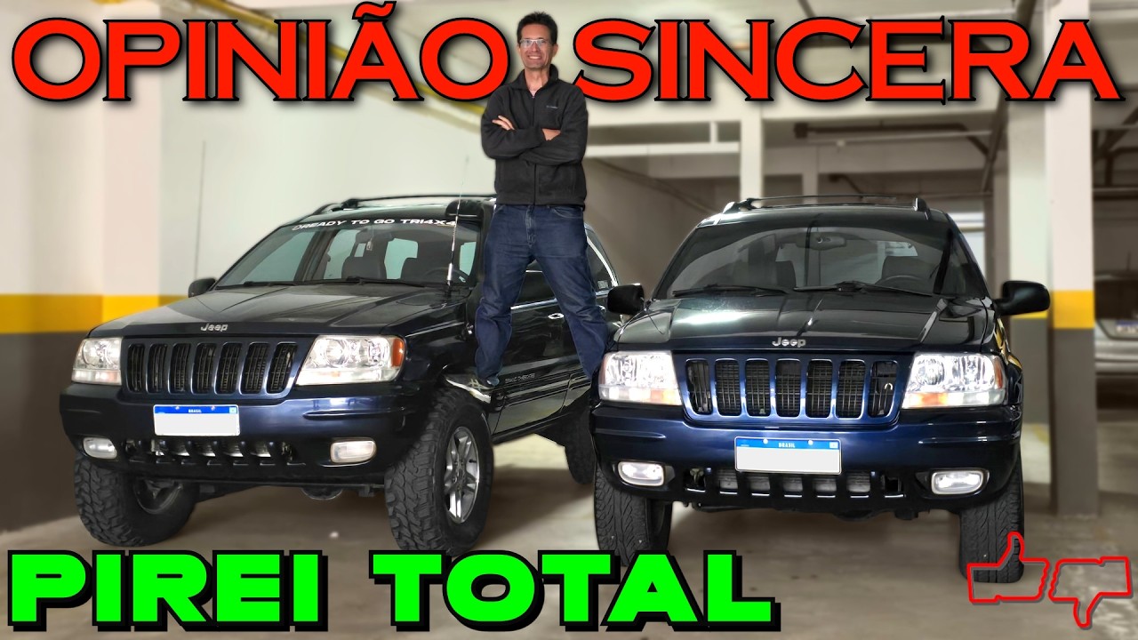 Modelo MAIS RARO da Jeep Grand Cherokee 4.7 WJ: Comprei uma quadra drive ZERADA! Loucura ou paixão?