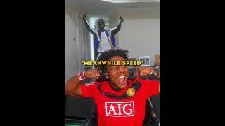 Speed is farming footballer friends 🥶 #ishowspeed