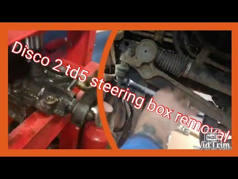 land rover Discovery 2 td5 steering box removal how to