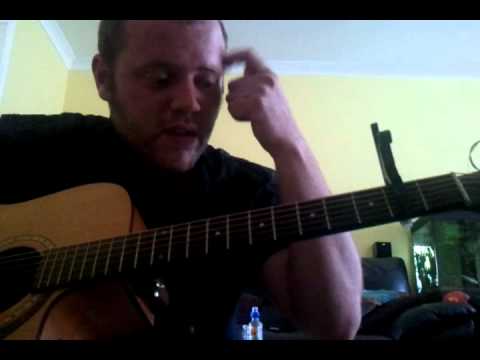 ♫ Chewey - Tutorial - Fast Open String Hammering and Slapping Technique - Acoustic
