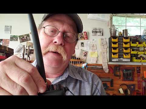 Let's look at my Midland Handheld CB radio model  75-785