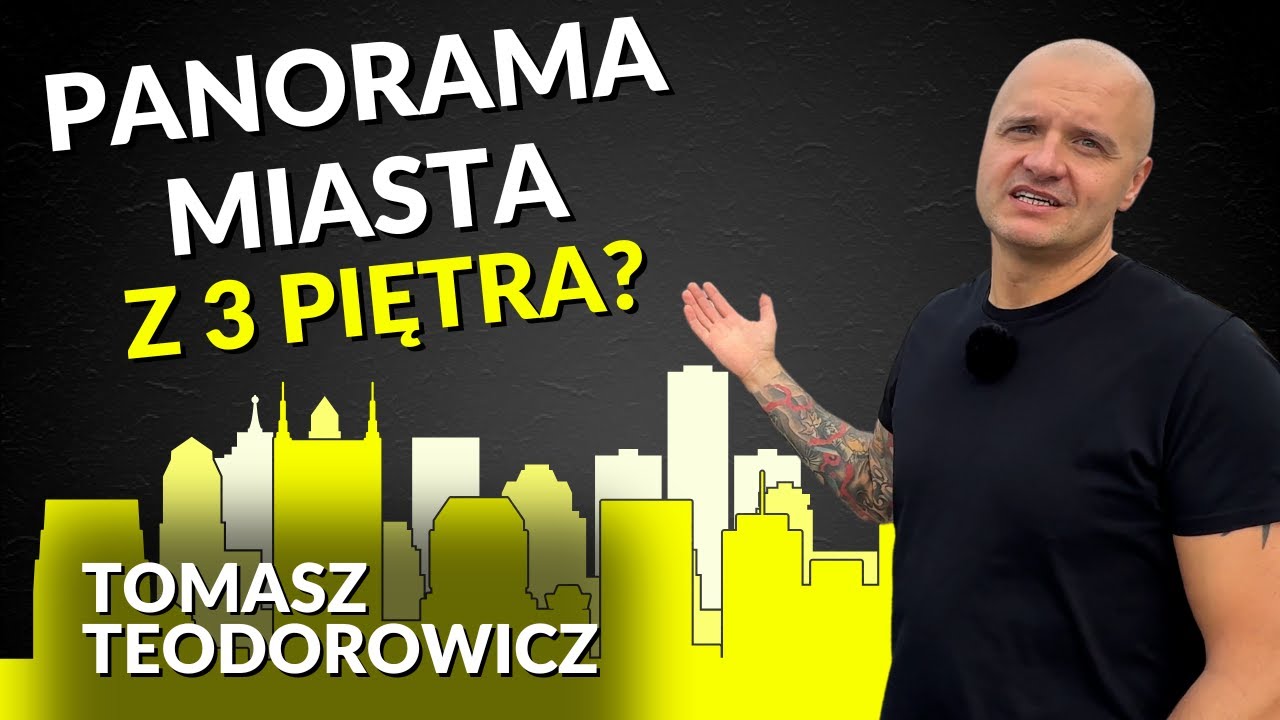 Panorama miasta z 3 piętra