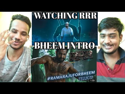 Brothers React To Ramaraju For Bheem - Bheem Intro - RRR | NTR, Ram Charan | SS Rajamouli