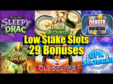 Thumbnail for video: Wednesday's Slot session, 29 Bonuses, Fury Of Anubis, Danger HV, Jade Legends & So Much More
