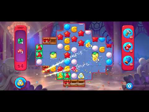 Fishdom Hard level 11967 no boosters フィッシュダム ハード