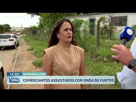 Furtos durante a madrugada assustam moradores e comerciantes