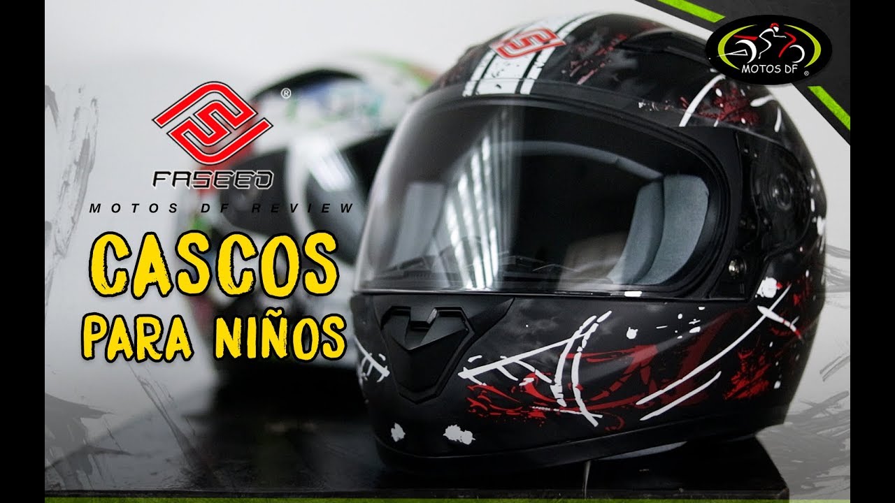 Cascos para niños Fassed Kids - MOTOS DF