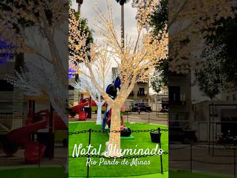 Natal iluminado Rio Pardo de Minas #natal #nortedeminas #nataliluminado #minasgerais #jesuschrist
