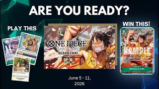 OP16 Release Event Guide: The Only Deck Building Strategy You Need | One Piece TCG