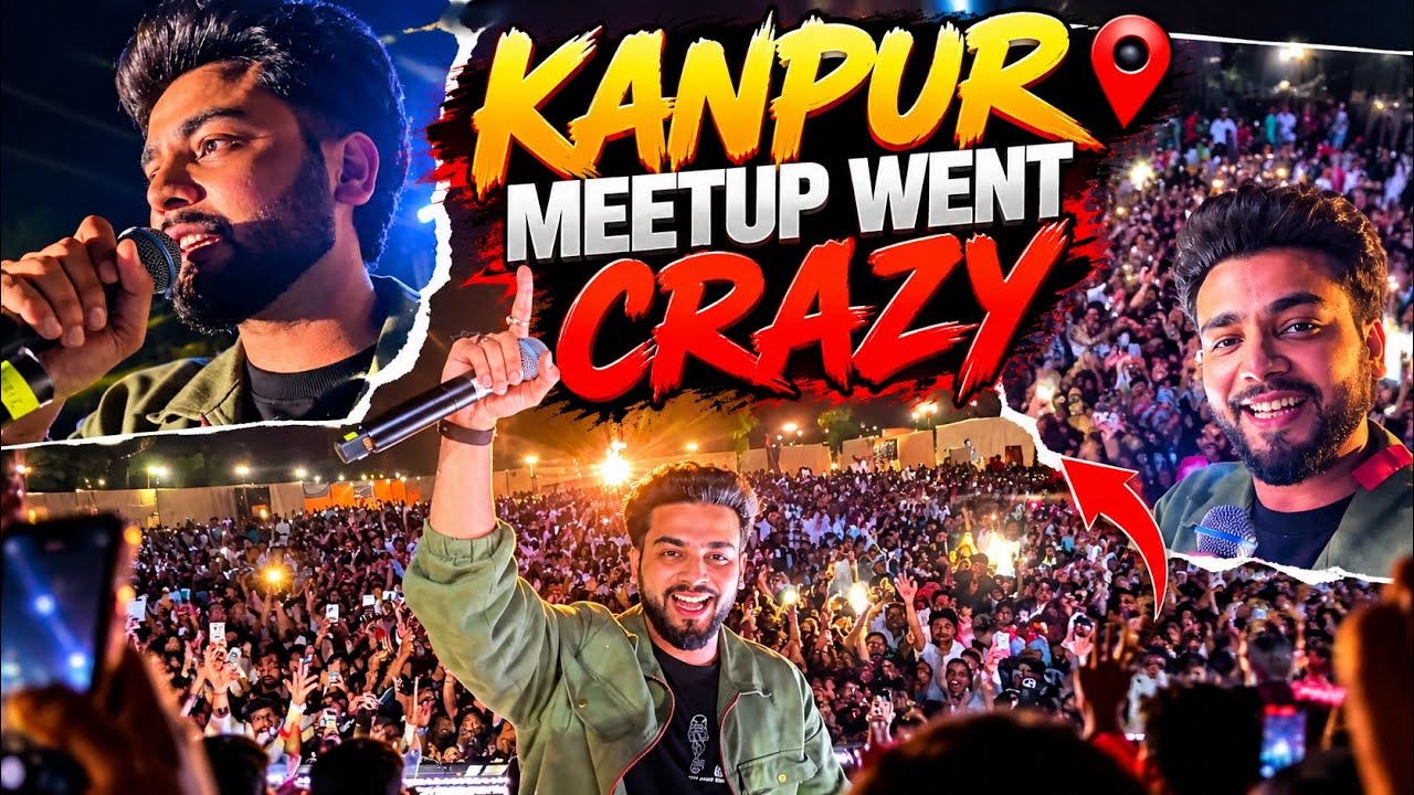     KANPUR MEIN CRAZY MEETUP! 😱🔥 | This Was UNEXPECTED! | Elvish Yadav