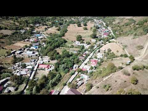 Arini    jud. Bacau   privit de sus. 4K