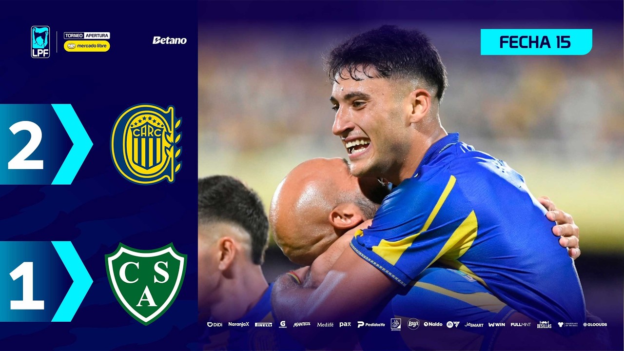 Rosario Central vs Sarmiento Highlights